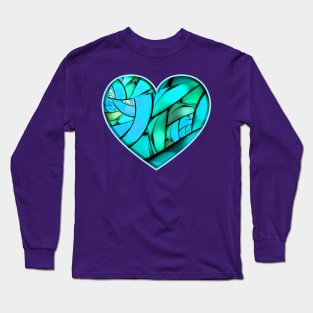 Heart of the Soul Abstract Artwork Long Sleeve T-Shirt